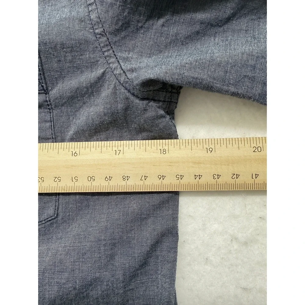 Old‎ Navy Boys XL 14-16 Blue Short Sleeve Button Down Shirt Classic